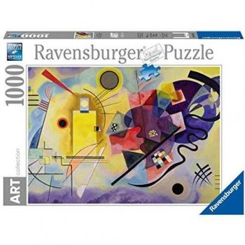 Puzzle pour adultes et enfants dès 14 ans Ravensburger 1000 pièces Art Collection Jaune-Rouge-Bleu Vassily Kandinsky