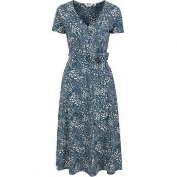 Mountain Chic Vestido Santorini Azul Oscuro
