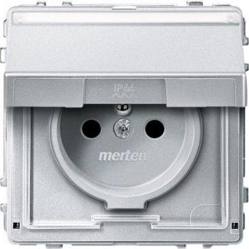 MERTEN Socket Outlet with Label Field