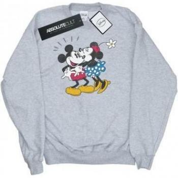 Disney Women's Mickey & Minnie Affection Sweatshirt