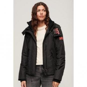 Chaqueta Superdry para Mujer con Capucha Cortavientos Mountain negro W5011652A