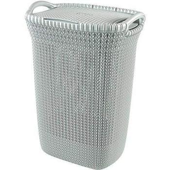 Curver Knit Cesto Biancheria 57 Lt Colore Blu