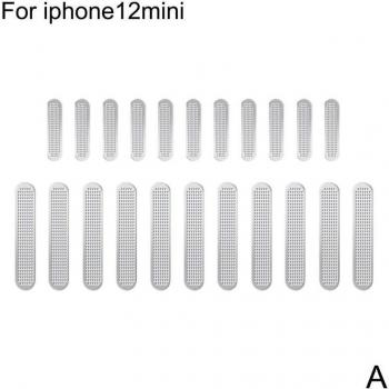 Auricular universal con protección de malla y 12 pegatinas para iPhone 12 V3B4