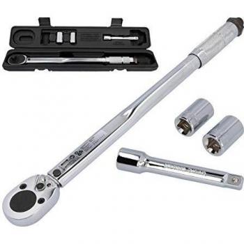 Chiave dinamometrica con bussole 17/19 mm