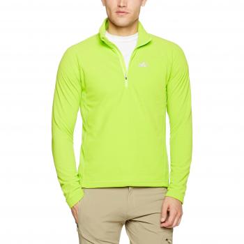 Millet Vector Grid sudadera polar media cremallera Hombre, color verde, tamaño XL