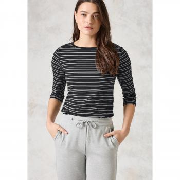 Cecil 3/4-Arm Shirt mit U-Boot-Ausschnitt