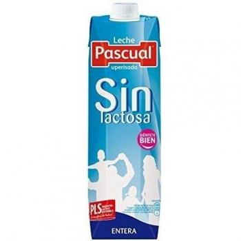 Leche desnatada 0% Pascual 1 litro pack 6 bricks, Total 6 litros
