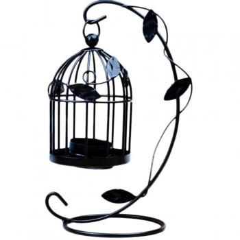 Vassoio da Tavolo in Ferro per Candele con Decorazione Classica