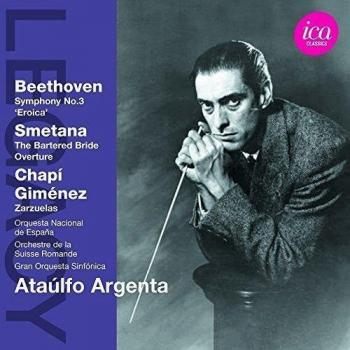 Ataulfo Argenta interpreta Beethoven, Smetana, Chapí y Giménez (CD).