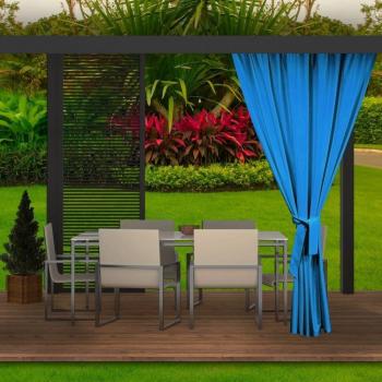 Terraza Resistente Azul 155x240