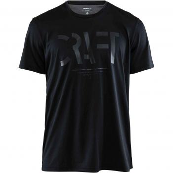 Schwarzes Herren-Mesh-Trikot EAZE SS – L-Size