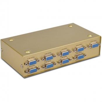 8-Port VGA Schalter 1920x1440 250MHz 8 in 1 für PC