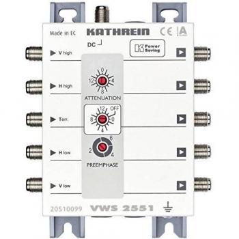 Kathrein VWS 2551 SAT-Verteilnetzverstärker 4xSAT/1xTerr