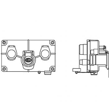 HELLA 8JE 340 165‑001 Rückseiten-Verteilermodul
