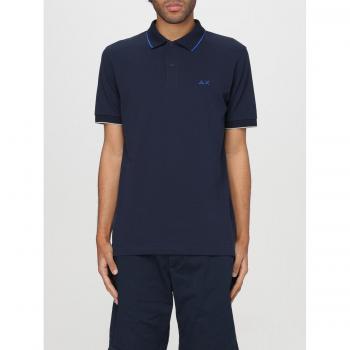 Polo Sportif SUN 68 Homme Couleur Bleue S