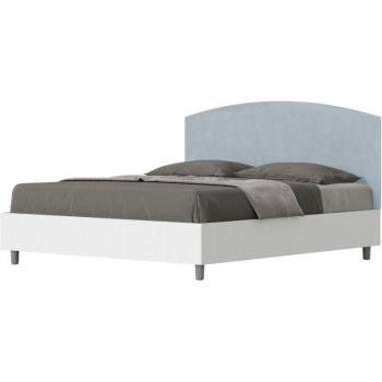 Cama Moderna 160x190 con Cabecero Antilia Azul