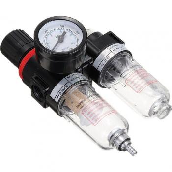 Mayitr Set 1/4 Autoluwdrukregelaar Oliewaterscheider Vochtfilter Accessoire