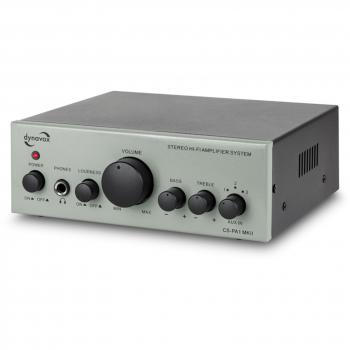 Dynavox Amplificatore Stereo Argento Classico