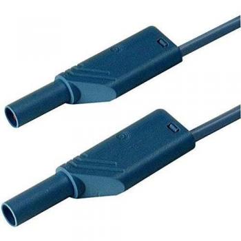 SKS Hirschmann MLS WS 100/1 BL CORDON DE MESURE 1 M BANANE MÂLE 4 MM