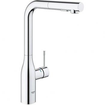 Grohe Essence Single-lever Kitchen Faucet with Pull-out Dual Spray Chrome (30270000)