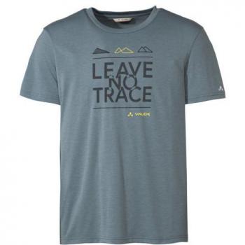Vaude Nordic Blue Tekoa III Short Sleeve Shirt for Men
