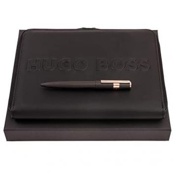 Trousse de Bureau Noir Hugo Boss Label Writing Set