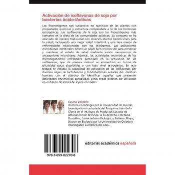 Activación de isoflavonas de soja por bacterias ácido-lácticas: Fermentación de leche de soja comercial mediante bacterias ácido-lácticas seleccionadas