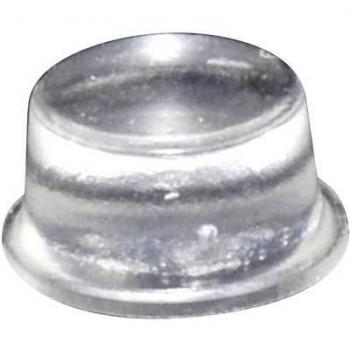 Piedino Fissatore Trasparente TOOLCRAFT – 12,7 mm Ø, 6,2 mm A