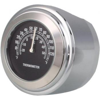 VEHEMO Motorbike Thermometer with Clock