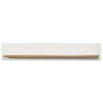Étagère Trendteam 146x21x25 cm Style Blanc et Chêne
