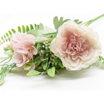 Accessoires de mariage pivoine artificielle
