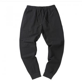 Men's Streetwear Black Harem Joggers