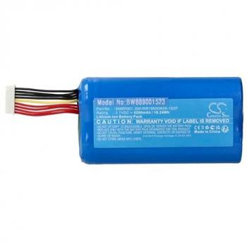 Vhbw Rechargeable Battery for Sunmi P1, V1S, V2, W6900, WS920 Barcode Scanner POS (5200mAh, 3.7V, Li-ion)