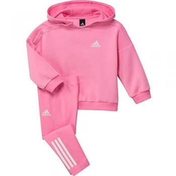 Conjunto deportivo Adidas Hn3484 rosa/gris para niña