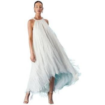 Muse Feather Pearl A-Line Dress