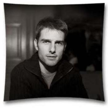Cuscino Decorativo Quadrato 45,7 x 45,7 cm – Tom Cruise, Tessuto Cotone-Poliestere Vanilla Sky