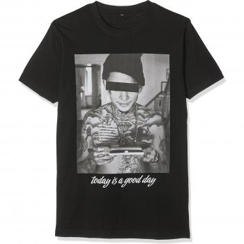 Mister Tee – Herren T-Shirt Good Day – Schwarz – M