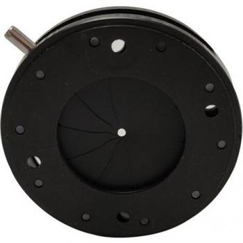 Iris mécanique pour microscope, ouverture 1,5-17mm