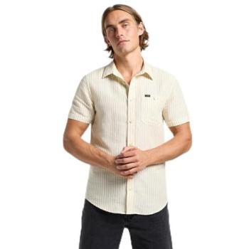 Pioneer Leesure Camicia a maniche corte Regular Fit Ecru S