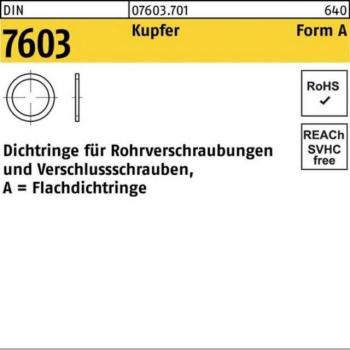 Joint plat DIN 7603