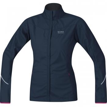 Chaqueta Gore Running Wear Esencial Activa, Mujer, Negro (Black Iris)
