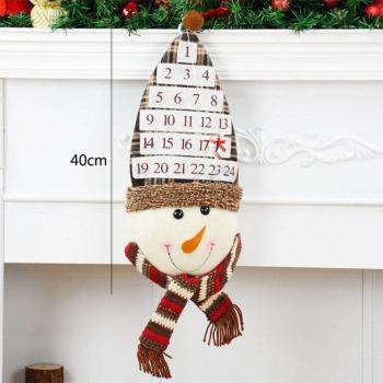 Arbre de Noël Décoratif avec Calendrier