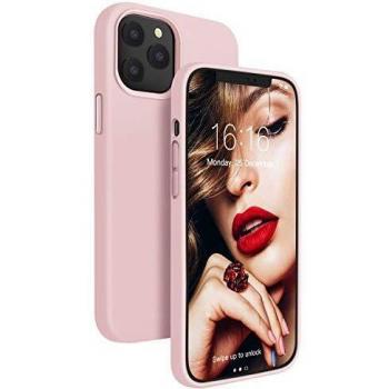 Stoßfeste Hülle JASBON für iPhone 12/12 Pro – Pinker Sand