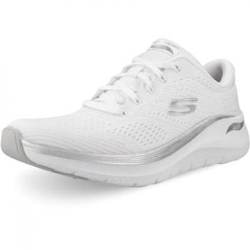 Zapatillas Deportivas Skechers Glow The Distance Blanco/Plateado T37.5