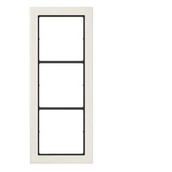 FD 983 W: Cream‑White 3‑Gang Door Frame