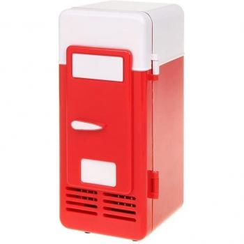 Mini refroidisseur de boissons USB rouge