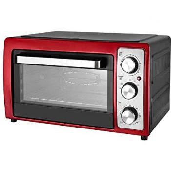 Mini‑four à convection et rôtisserie Kalorik TKG 2031 CR BK – 28 L, 1500 W, 100–230 °C – Noir