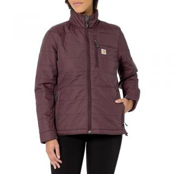 Giacca Carhartt da donna Rosso XL Rain Defender Relaxed Fit