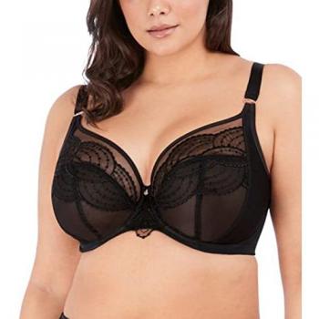 Elomi Priya Damen-BH Schwarz J 90