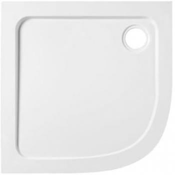 Receveur de douche antidérapant 100 x 80 Jacob Delafon Flight quart de rond angle à droite
